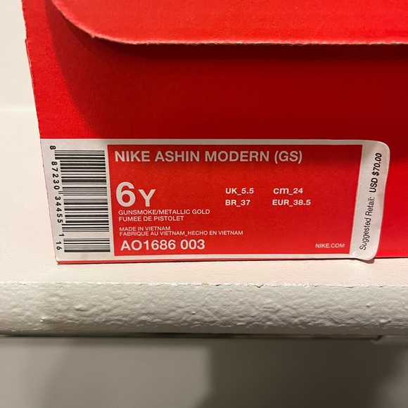 Big Kid Nike Ashin Modern (GS) Size 6Y - Picture 2 of 6
